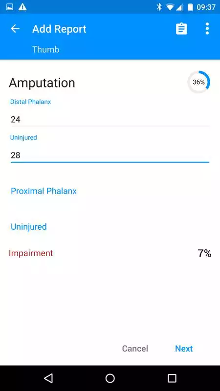 Play UL Impairment Calculator