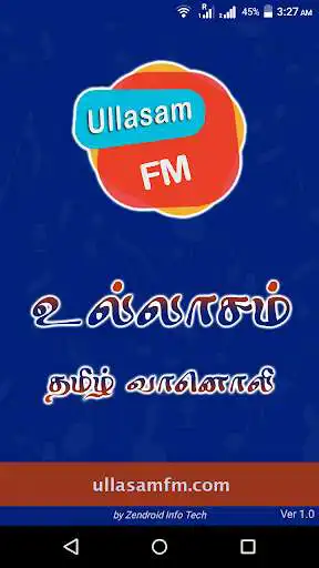 Play UllasamFM Tamil Radio  and enjoy UllasamFM Tamil Radio with UptoPlay