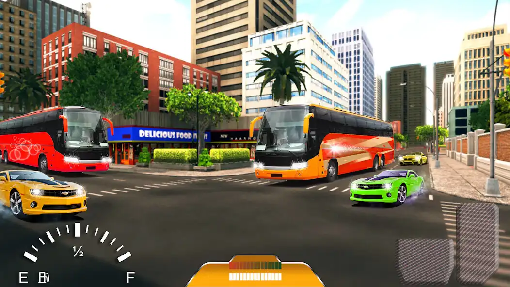 Play Ultimate 3D bus simulator as an online game Ultimate 3D bus simulator with UptoPlay