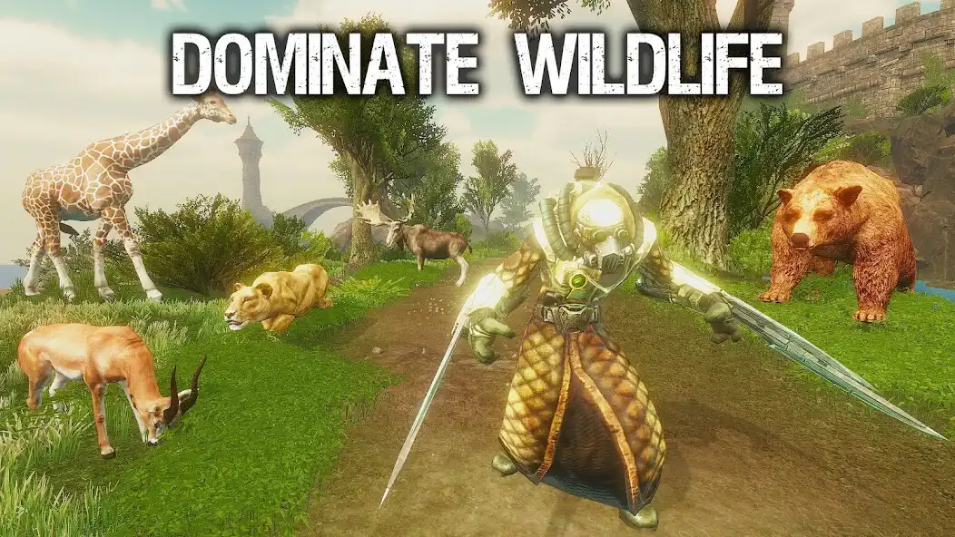 Play Ultimate Cyborg Forest Hunt as an online game Ultimate Cyborg Forest Hunt with UptoPlay