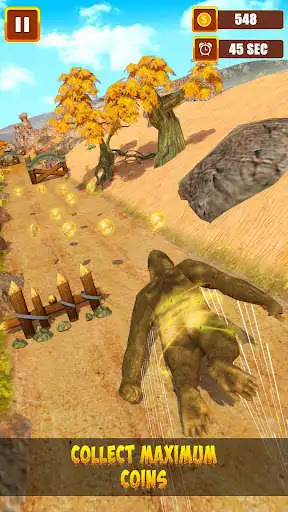 Play Ultimate Flying Gorilla Adventure as an online game Ultimate Flying Gorilla Adventure with UptoPlay