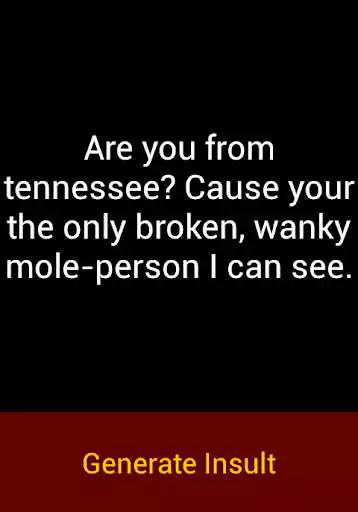 Play Ultimate Insulter Play Ultimate Insulter