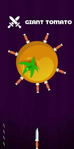 Play Ultimate Knife Hit - KnifeRush as an online game Ultimate Knife Hit - KnifeRush with UptoPlay