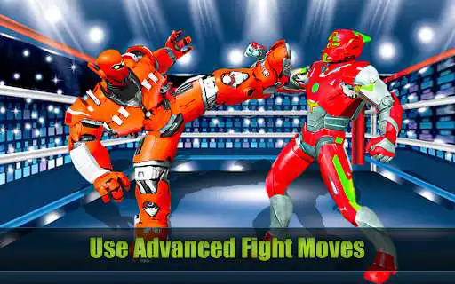 Play Ultimate Robot Steel War - Robot Ring Fighting as an online game Ultimate Robot Steel War - Robot Ring Fighting with UptoPlay