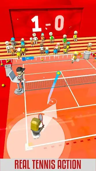 Play Ultimate Tennis Games World 3D as an online game Ultimate Tennis Games World 3D with UptoPlay