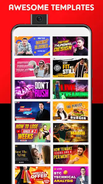 Play Ultimate Thumbnail Maker 2022 as an online game Ultimate Thumbnail Maker 2022 with UptoPlay