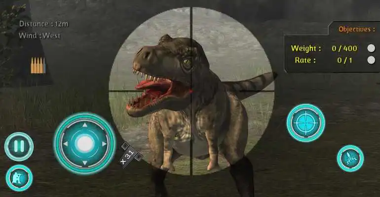 Play ultimate wild dinosaur hunter