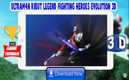 Play Ultrafighter3D : Ribut Legend Fighting Heroes  and enjoy Ultrafighter3D : Ribut Legend Fighting Heroes with UptoPlay