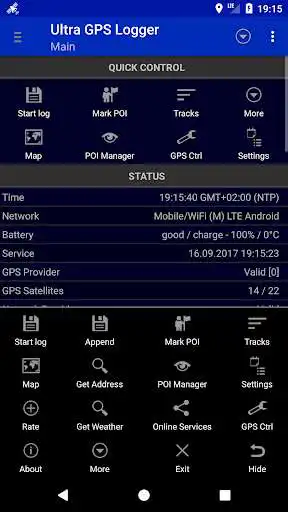 Play Ultra GPS Logger Lite as an online game Ultra GPS Logger Lite with UptoPlay