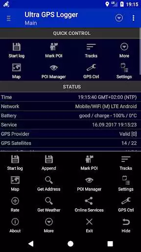 Play Ultra GPS Logger as an online game Ultra GPS Logger with UptoPlay