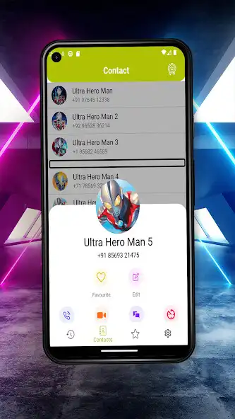 Play Ultra Hero Man Fake Call Video as an online game Ultra Hero Man Fake Call Video with UptoPlay