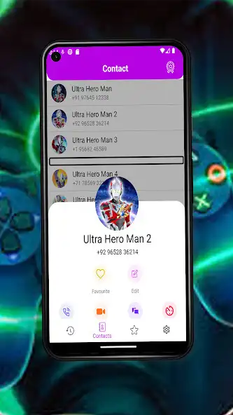 Play Ultra Hero Man Fake Video Call as an online game Ultra Hero Man Fake Video Call with UptoPlay