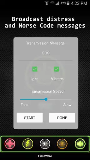 Play Ultra LED Flashlight as an online game Ultra LED Flashlight with UptoPlay