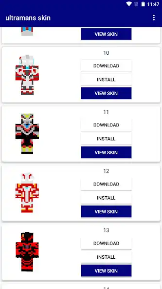Play Ultraman Skin pack for MCPE and enjoy Ultraman Skin pack for MCPE with UptoPlay Play Ultraman Skin pack for MCPE and enjoy Ultraman Skin pack for MCPE with UptoPlay