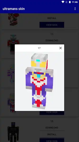 Play Ultraman Skin pack for MCPE as an online game online Ultraman Skin pack for MCPE with UptoPlay Play Ultraman Skin pack for MCPE as an online game Ultraman Skin pack for MCPE with UptoPlay