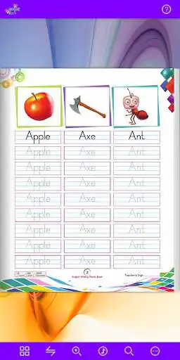 Play Umang English Writing - Words as an online game Umang English Writing - Words with UptoPlay