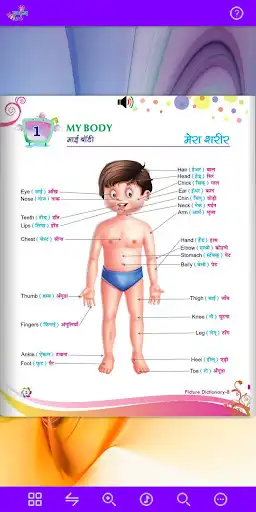 Play Umang Picture dictionary - B as an online game Umang Picture dictionary - B with UptoPlay