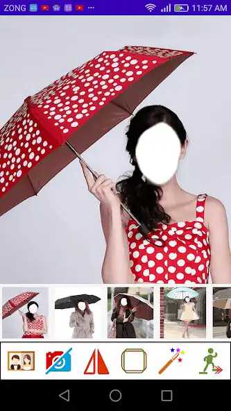Play Umbrella Girls Photo Frames  and enjoy Umbrella Girls Photo Frames with UptoPlay