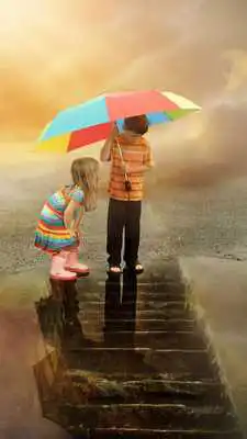 Play Umbrella Live Wallpaper