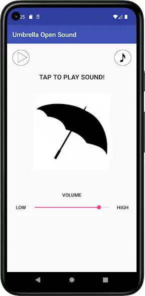 Play Umbrella Open Sound  and enjoy Umbrella Open Sound with UptoPlay