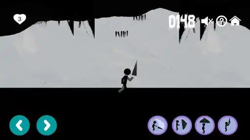 Play Umbrellibur - Stickman Umbrella Game as an online game Umbrellibur - Stickman Umbrella Game with UptoPlay