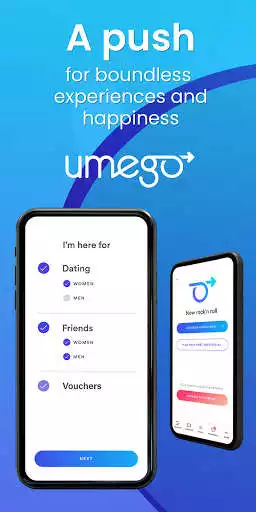 Play UMEGO - Dating - Friends - Experiences  and enjoy UMEGO - Dating - Friends - Experiences with UptoPlay