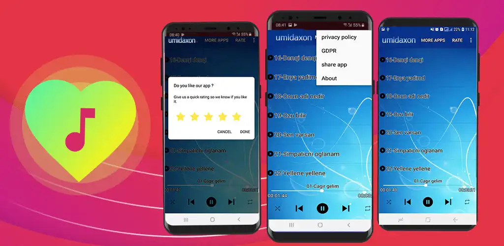 Play Umidaxon Qoshiqlar as an online game Umidaxon Qoshiqlar with UptoPlay