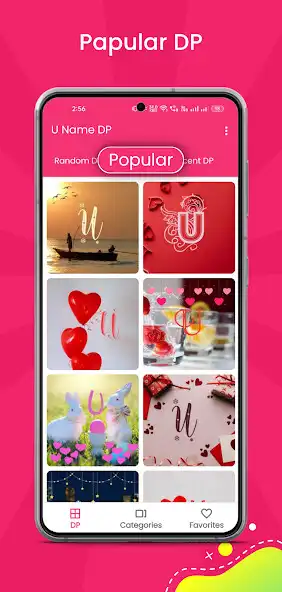 Play U Name DP - U Letter DP as an online game U Name DP - U Letter DP with UptoPlay