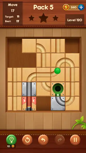 Play Unblock Ball: Roll The Ball as an online game Unblock Ball: Roll The Ball with UptoPlay
