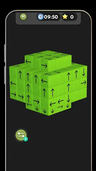 Play Unblock Cube 3D - puzzle games as an online game Unblock Cube 3D - puzzle games with UptoPlay