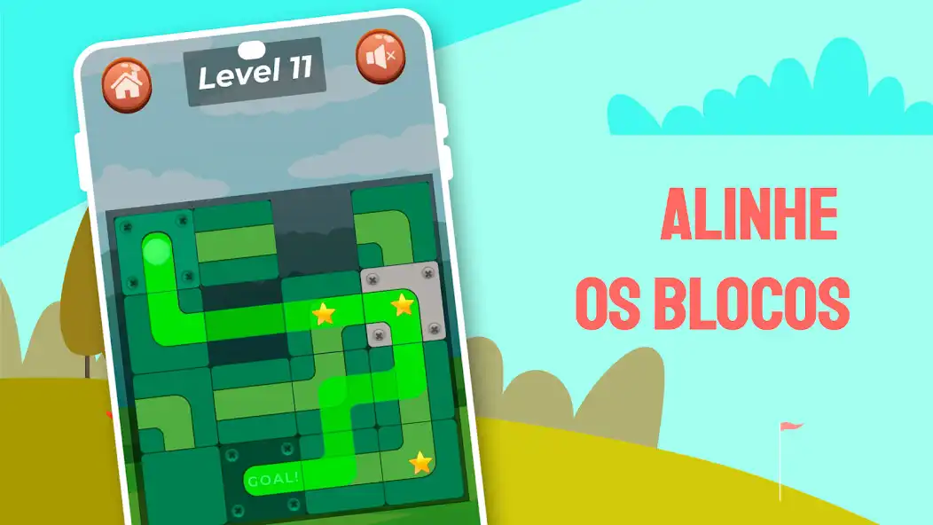 Play UnBlock Golf - Puzzle as an online game UnBlock Golf - Puzzle with UptoPlay