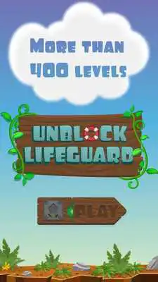 Play Unblock lifeguard - Slide Puzzle -