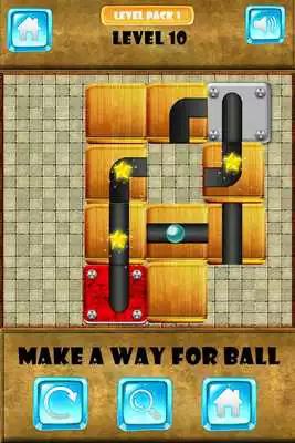 Play Unblock Rolling Ball Slide Puzzle Block