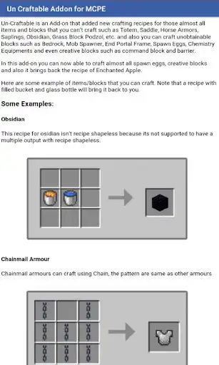 Play Un-Craftable Add-on for Minecraft PE and enjoy Un-Craftable Add-on for Minecraft PE with UptoPlay Play Un-Craftable Add-on for Minecraft PE and enjoy Un-Craftable Add-on for Minecraft PE with UptoPlay