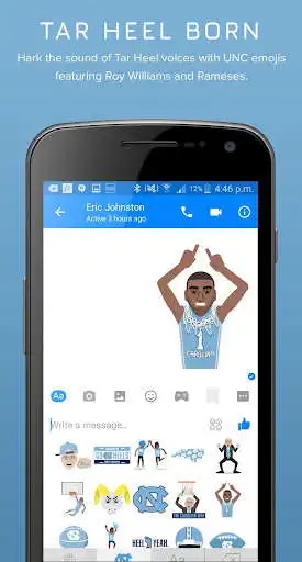 Play UNC Tar Heels Emojis  and enjoy UNC Tar Heels Emojis with UptoPlay