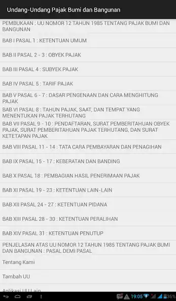 Play Undang2 Pajak Bumi  Bangunan as an online game Undang2 Pajak Bumi  Bangunan with UptoPlay
