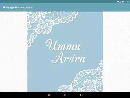 Play Undangan Ummu  Ardra