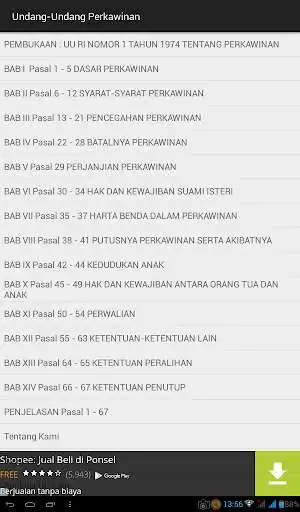 Play Undang Undang Perkawinan