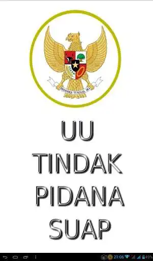 Play Undang-undang Tindak Pidana Suap