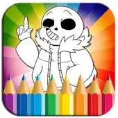 Free play online Undartale Coloring Book APK