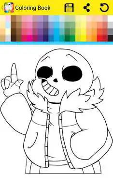 Play Undartale Coloring Book