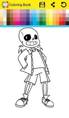 Play Undartale Coloring Book