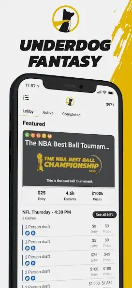 Play Underdog Fantasy  and enjoy Underdog Fantasy with UptoPlay