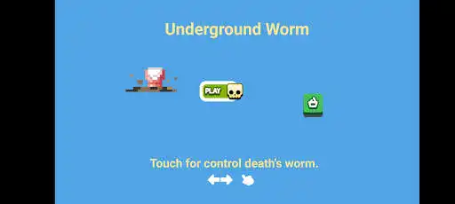 Play underground: Big Worm! as an online game underground: Big Worm! with UptoPlay