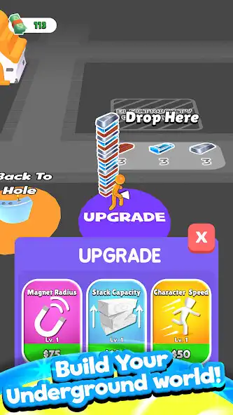 Play Underground Hole as an online game Underground Hole with UptoPlay