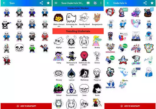 Play UNDERTALE and DELTARUNE stickers for WAStickerApps  and enjoy UNDERTALE and DELTARUNE stickers for WAStickerApps with UptoPlay