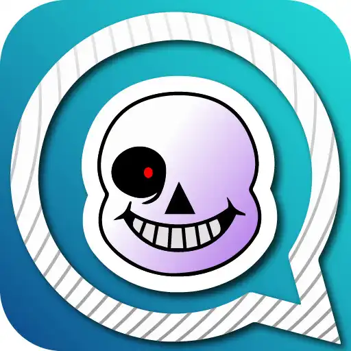 Play Under-Tale Chat Sans Stickers APK