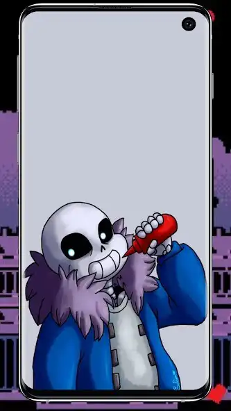 Play Undertale Sans Wallpaper HD 4K as an online game Undertale Sans Wallpaper HD 4K with UptoPlay