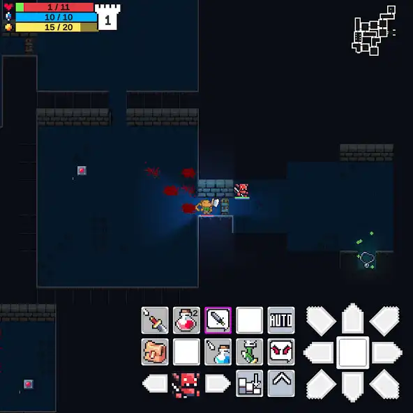 Play Under the Castle Roguelike RPG as an online game Under the Castle Roguelike RPG with UptoPlay