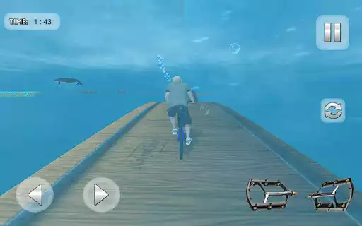 Play Underwater Bicycle Racing Tracks : BMX Games USA as an online game Underwater Bicycle Racing Tracks : BMX Games USA with UptoPlay
